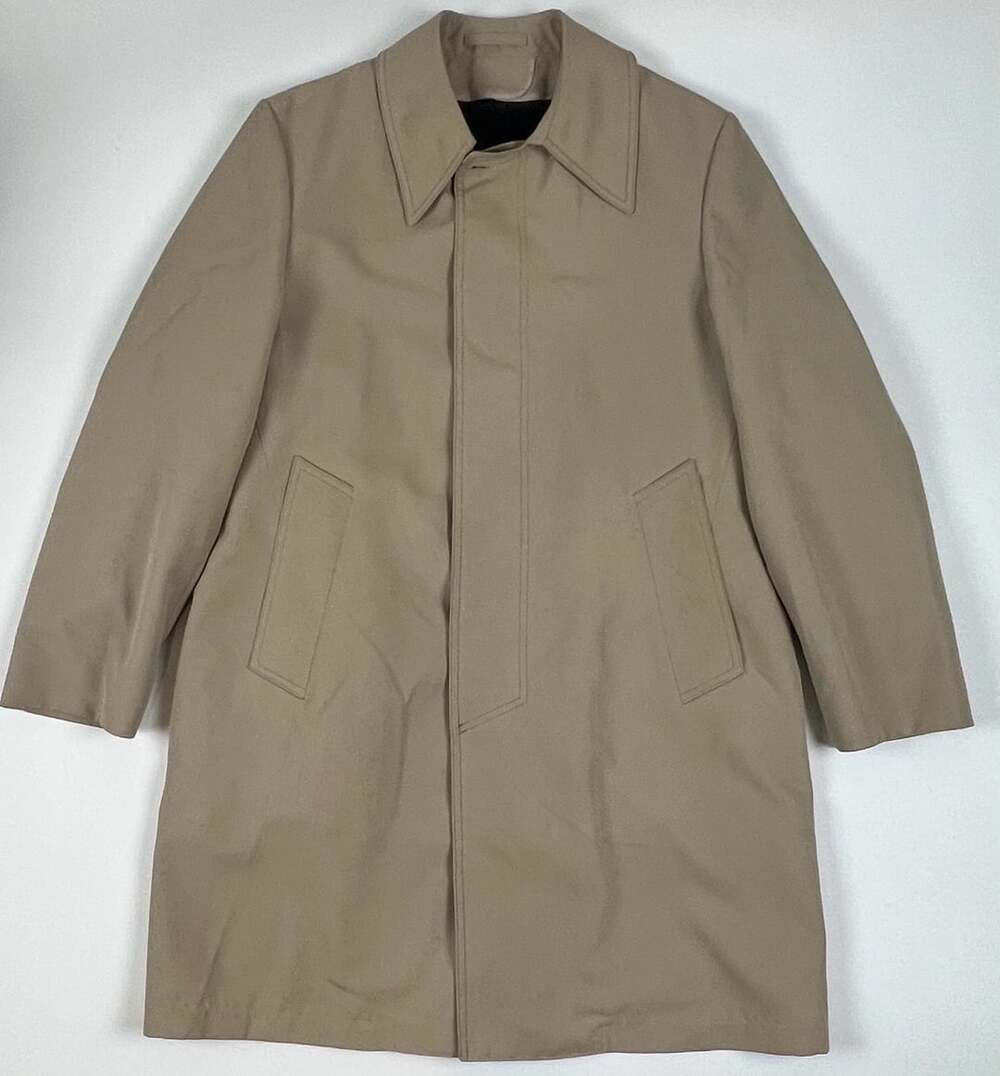 Vintage London Fog Maincoats Imagitex Trench Coat with Removable Liner Size 38 R